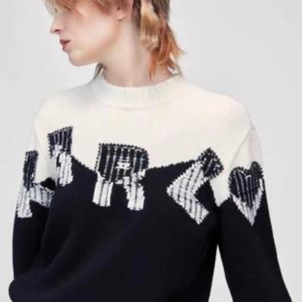 Karl Lagerfeld Women’s Knit Sweater – Size S/M – NWT